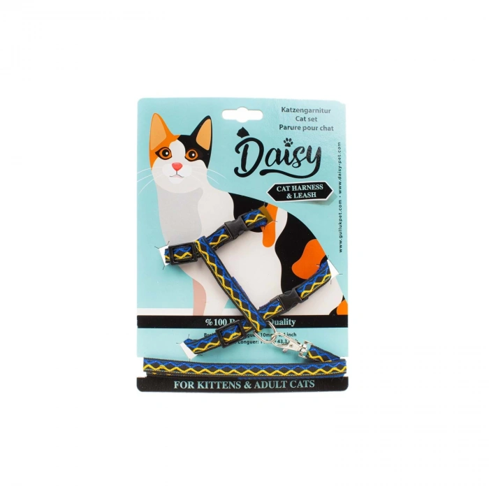 Daisy Kedi Tasması Takım 120 Cm