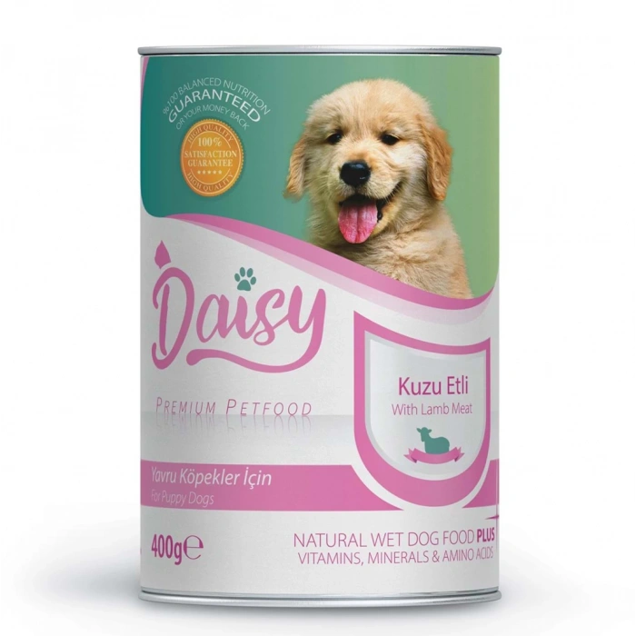 Daisy Premium Pet Kuzu Etli Yavru Köpek Konservesi 400 Gr