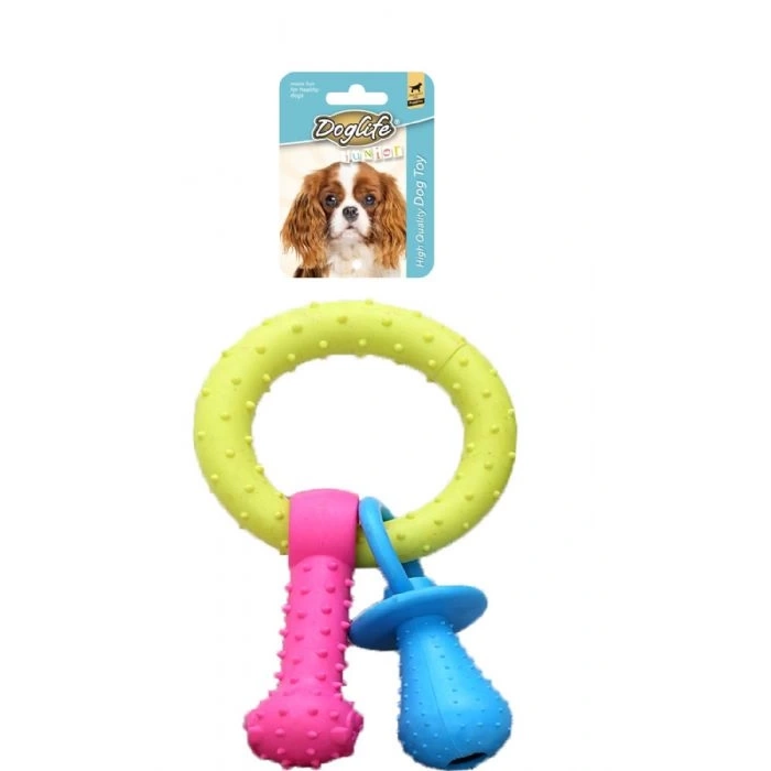 Doglife Kauçuk 2 Shooter Zilli Oyuncak