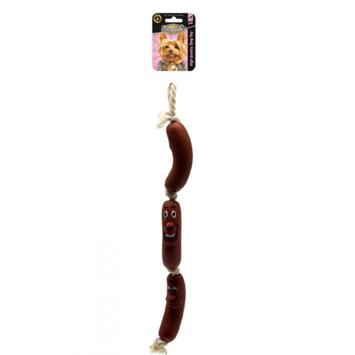 Doglife Köpekler İçin 3lü Sosis Oyuncak