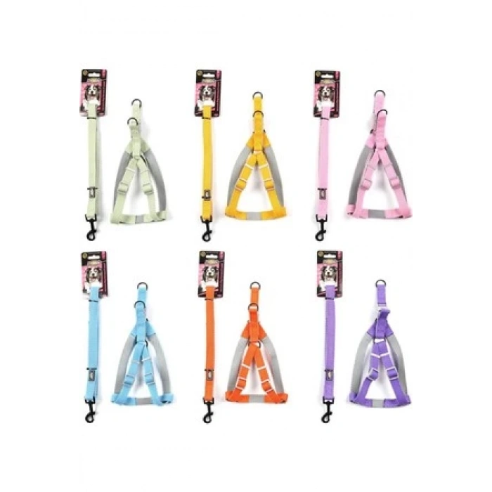 DOGLİFE KÖPEKLER İÇİN COTTON GÖĞÜS TASMASI:+GEZDİRME 1,5CM