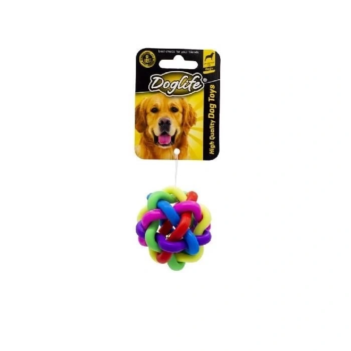 Doglife Plastik Coloured Ball (M)