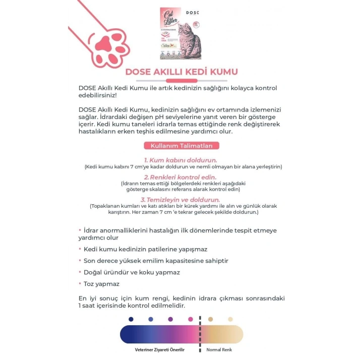 Dose Smart Cat Litter 7lt