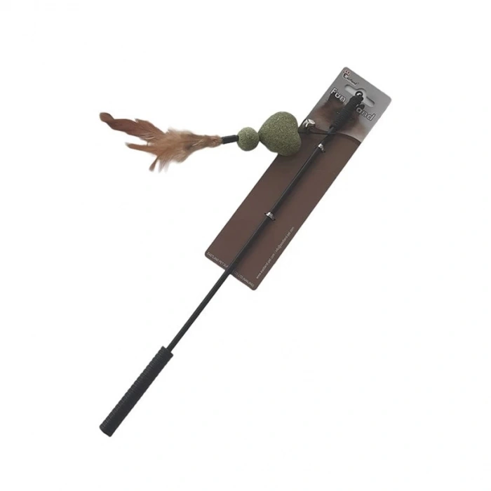 Eastland Catnipli Kalp Kedi Oltası Tüylü 50cm