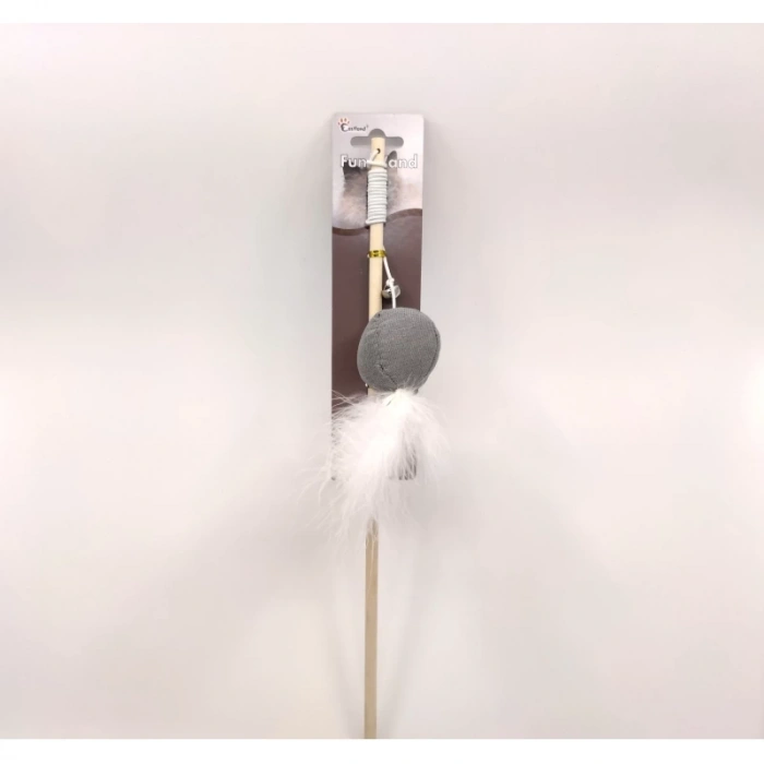 Eastland Catnipli Kedi Oyun Oltası Tüylü Peluş Çıngırak 46cm