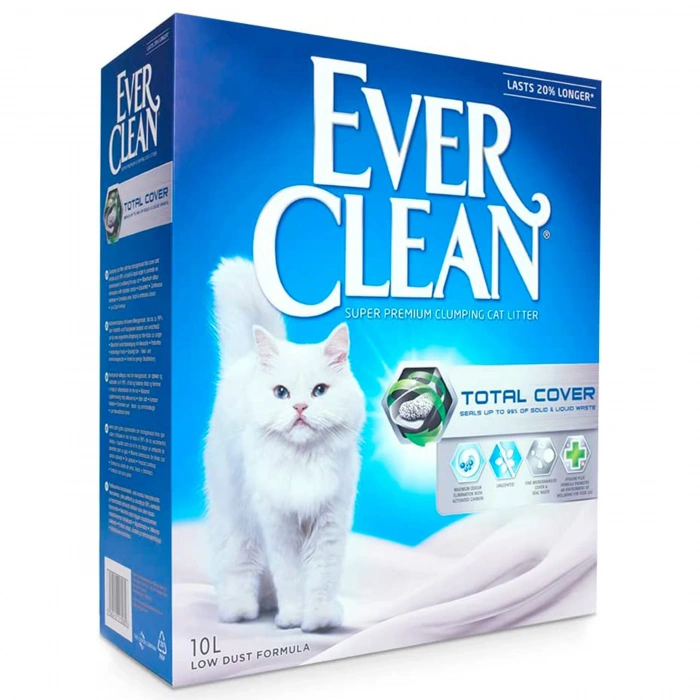 Ever Clean Total Cover Koku Önleyici Kedi Kumu 10 L.