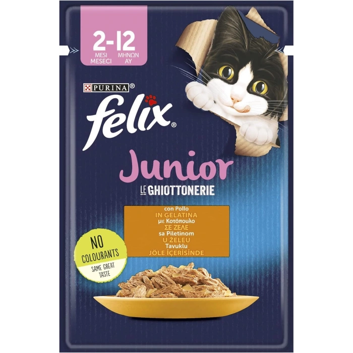 Felix Junior Pouch Tavuk Etli 85 gr