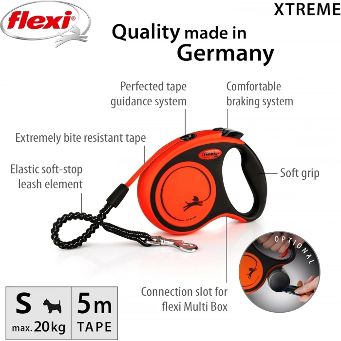 Flexi Xtreme Small 5m Şerit Gezdirme