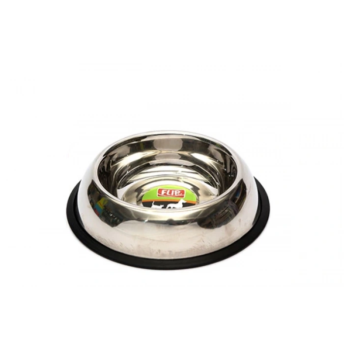 Flip 480ml Çelik Mama ve Su Kabı