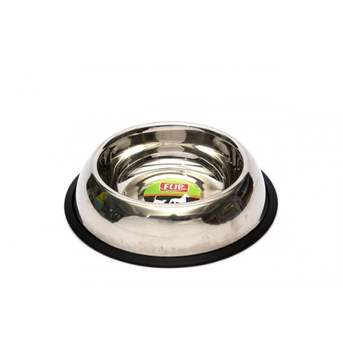 Flip 720ml Çelik Mama ve Su Kabı