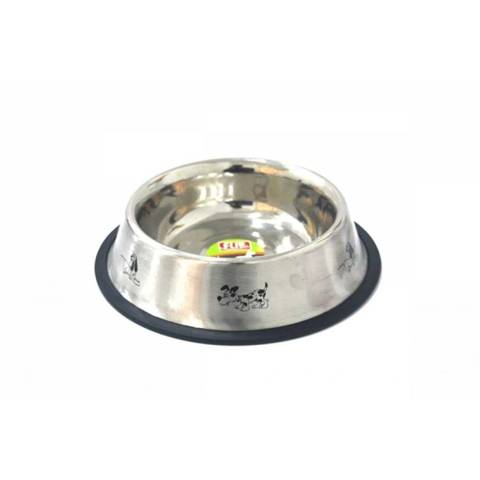 Flip8 Oz. KE-3202MD Figürlü Çelik Mama Kabı