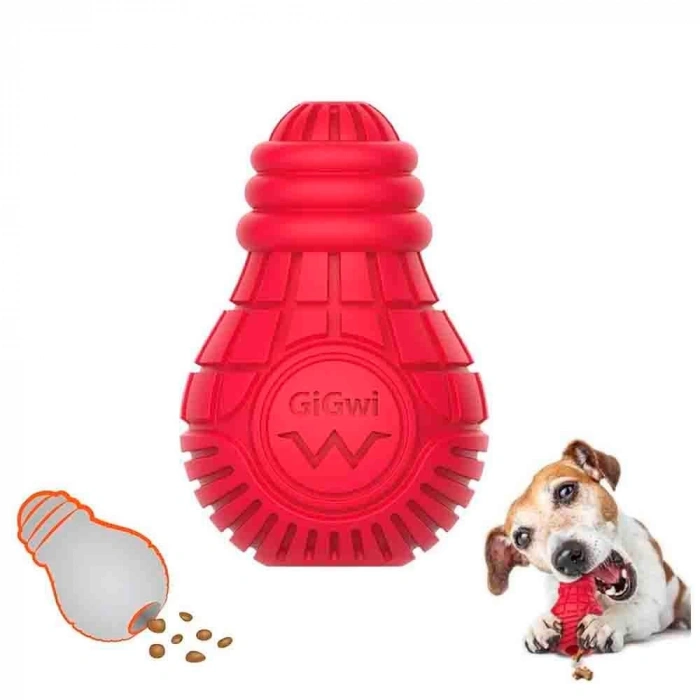 GiGwi 8089 Ampul Şekilli Diş Kaşıma Köpek Oyuncağı