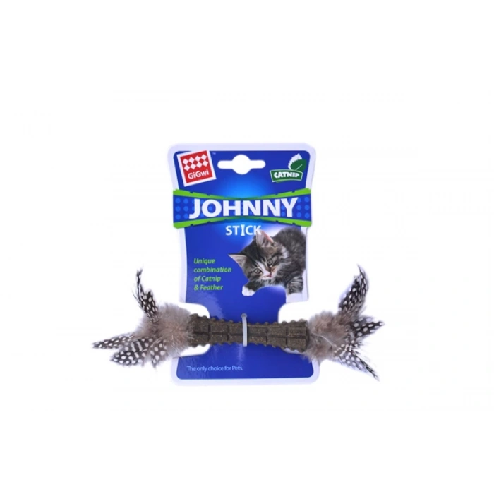 GiGwi Jhonny Stick Catnipli Doğal Yeşil Kedi Oyuncağı