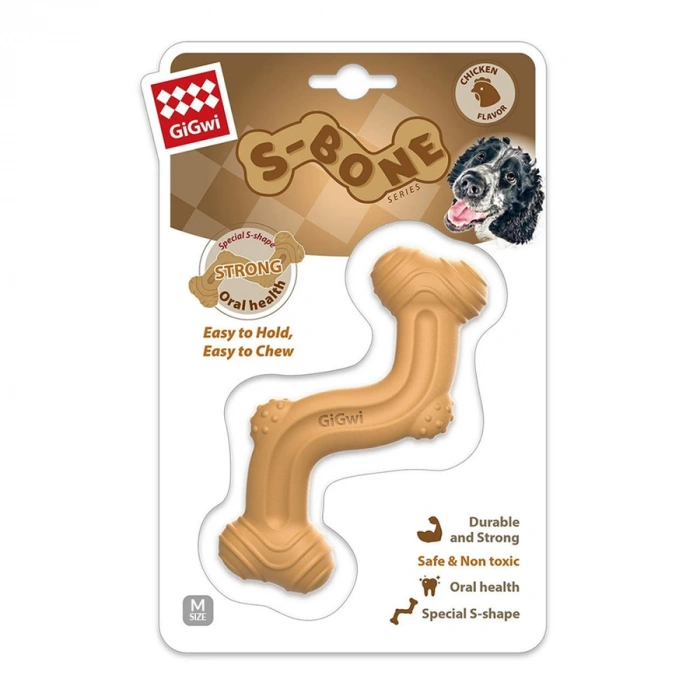 GiGwi Kemik Şekilli At Getir Oyuncak (M