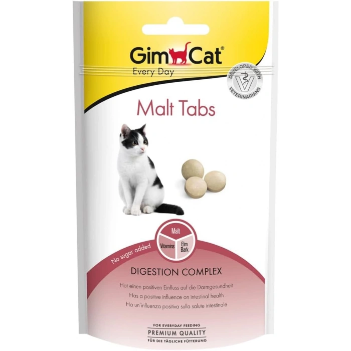 GimCat Malt Tabs Kedi Ödül Tableti 40gr