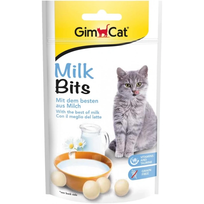 GimCat MilkBits Sütlü Ödül Tableti 40gr