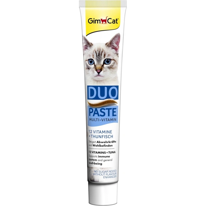 GimCat Multi-Vitamin Duo Paste Tuna + 12 Vitaminli 50gr