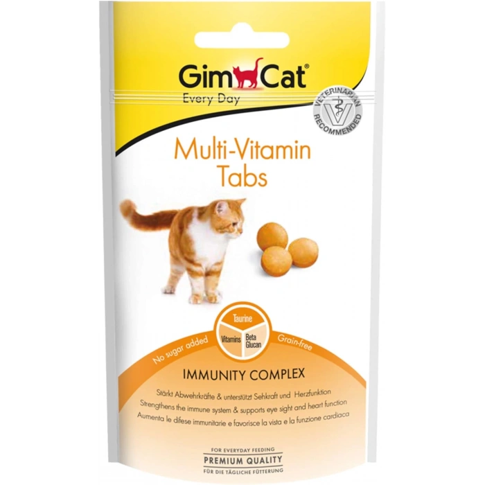 GimCat Multivitamin Ödül Tableti 40gr