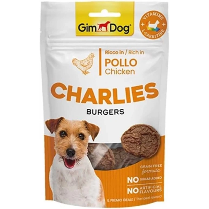 Gimdog Charlies Burgers Tavuklu Köpek Ödülü 70Gr