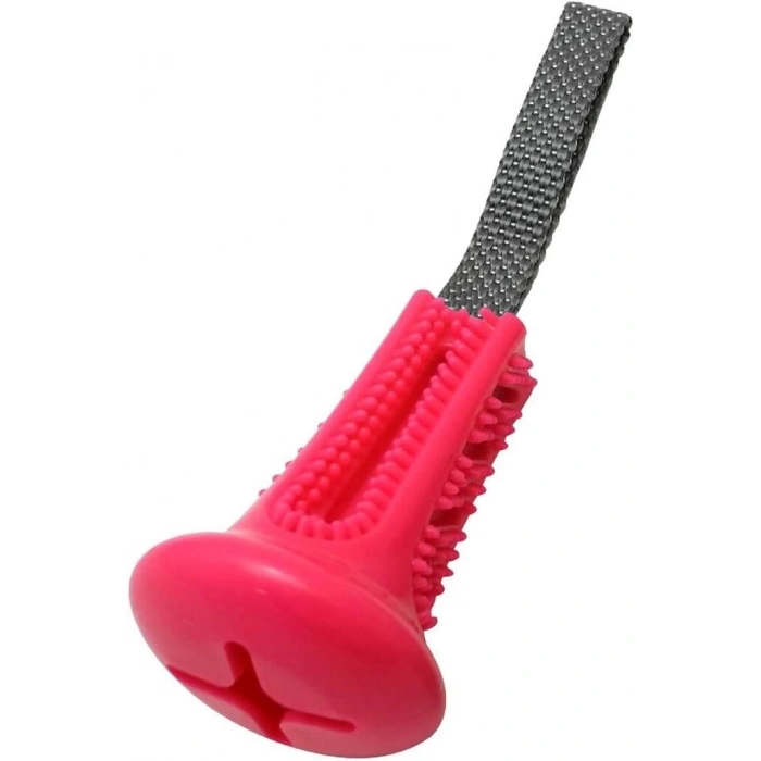 Gimdog Çubuk Şeklinde Çekiştirmeli Köpek Ödül Oyuncağı Pembe