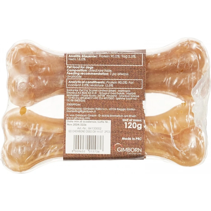 Gimdog Mordimi Natural Press Kemik 14cm (2li Paket)