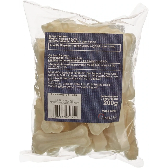 GimDog Mordimi Press Kemik 2 25li White