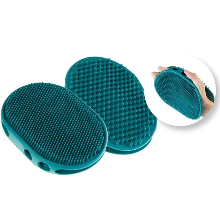 Gimdog Oval Çift Taraflı Fırça 11,5X15Cm