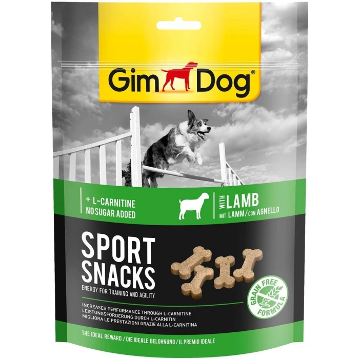 GimDog Sportsnacks Kuzu&L-Carnitinli Ödül Tableti 150 gr