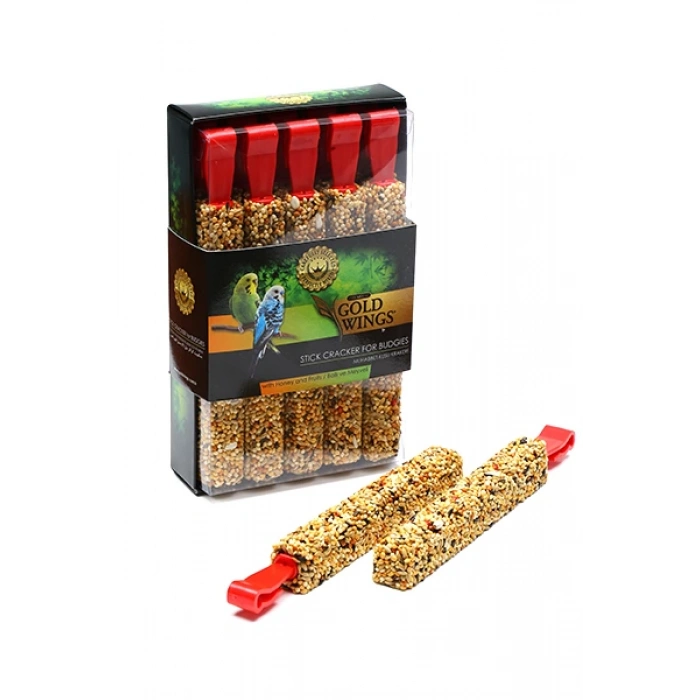 Gold Wings Premium Ballı ve Meyveli Muhabbet Krakeri 10lu 400gr