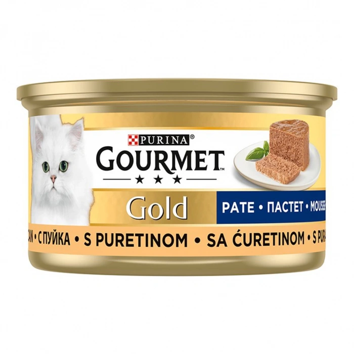 Gourmet Gold Kıyılmış Hindili 85 Gr