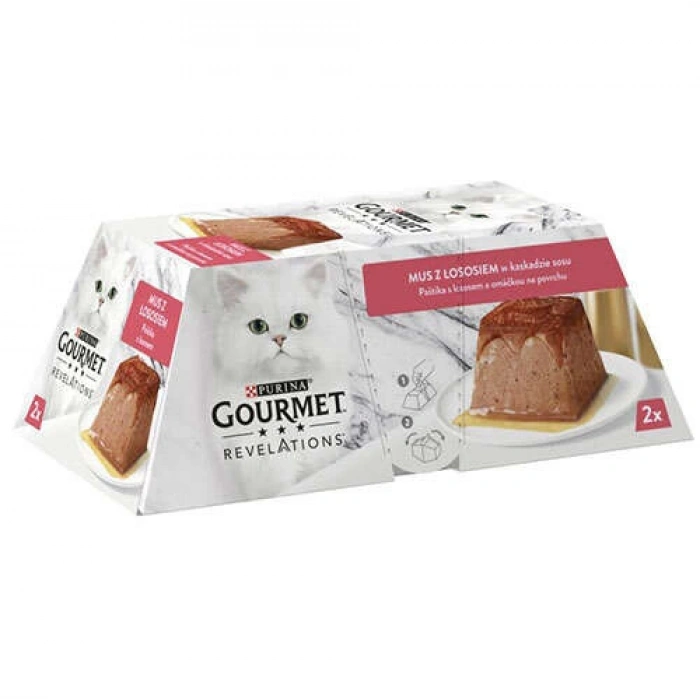 Gourmet Revelations Somonlu Kedi Konservesi 57gr (2li)