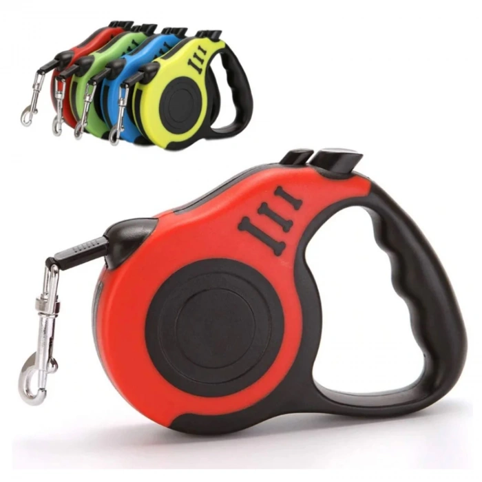 Kemik Desenli Köpek Uzatma 5M