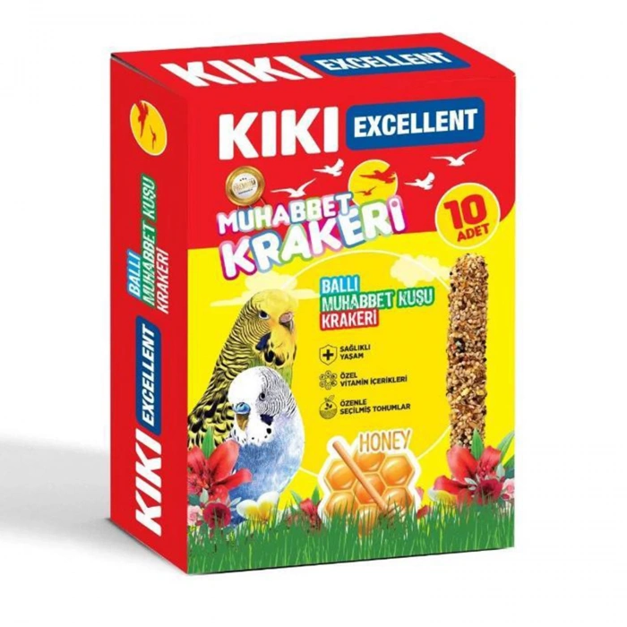 Kiki Excellent Ballı Muhabbet Krakeri 10lu Eko Menü