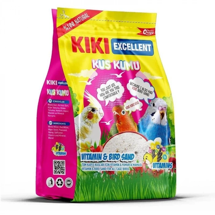 Kıkı Excellent Kuş Kumu 250 Gr