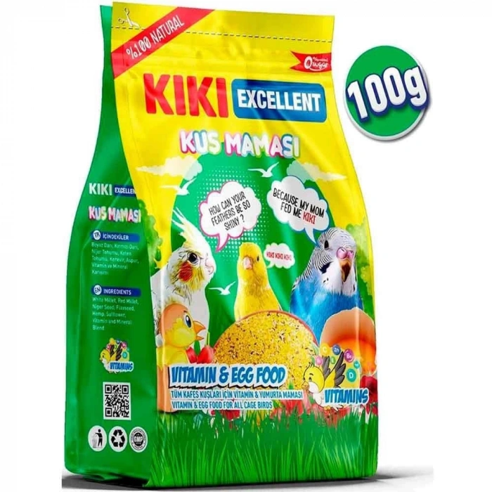 KIKI Excellent Kuş Maması 100gr