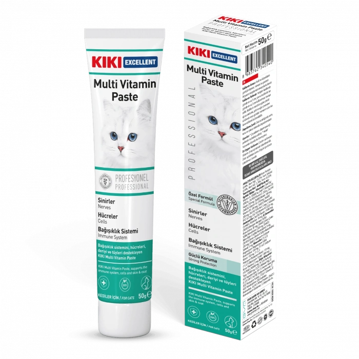 Kiki Excellent Multi Vitamin Paste Kedi Macunu 100 gr