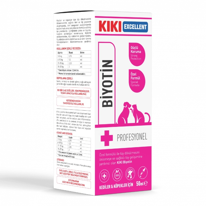 Kiki Excellent Professional Biotin Şurup 50ml