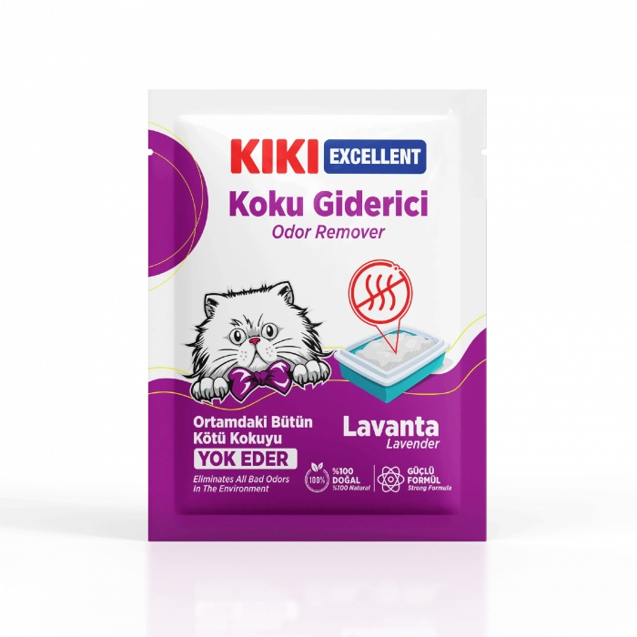 KIKI Kedi Kumu Koku Giderici Toz Lavanta 25 GR