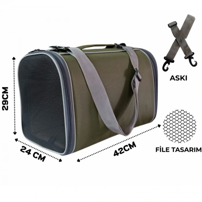 LaVista Flybag Omuz Kedi Köpek Taşıma Çantası