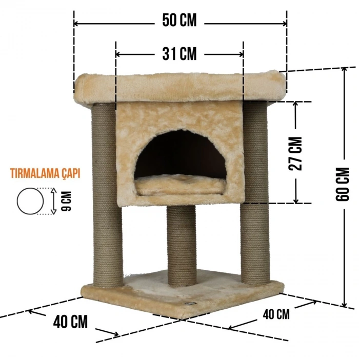 Lotus İzmir Tırmalama LTS-K-004 Gri