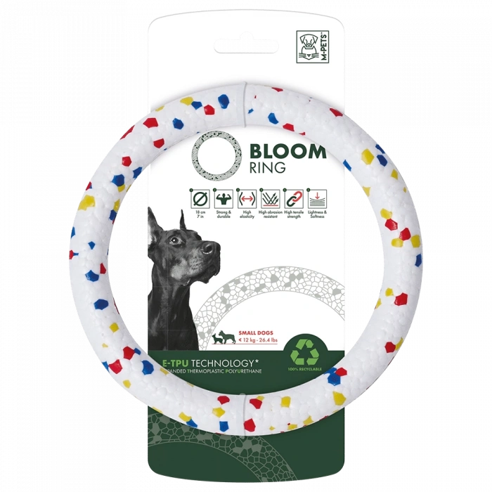 M-Pets Bloom Ring Parçalanmaz Halka Köpek Oyuncağı