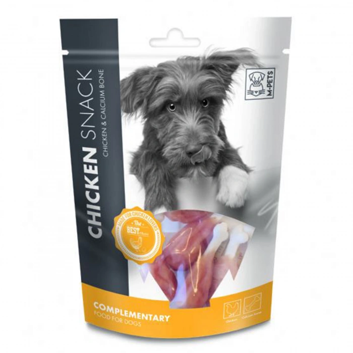 M-Pets Chicken&Calcium Bone Köpek Ödülü 80 gr