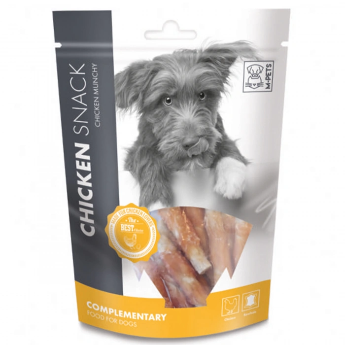M-Pets Chicken&Rawhide Köpek Ödülü 80 gr