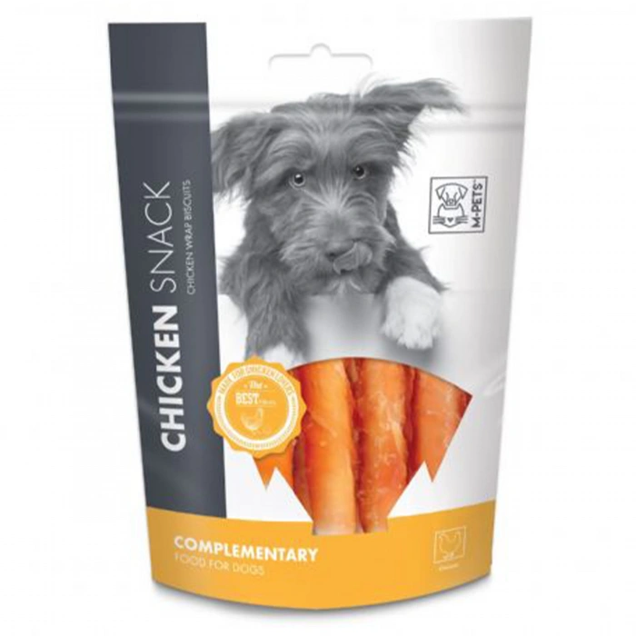 M-Pets Chicken Wrap Biscuits Köpek Ödülü 80 gr