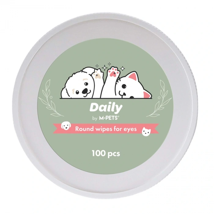 M-Pets Daily Kedi ve Köpekler İçin Göz Çevresi Temizleme Pedi (100lü)