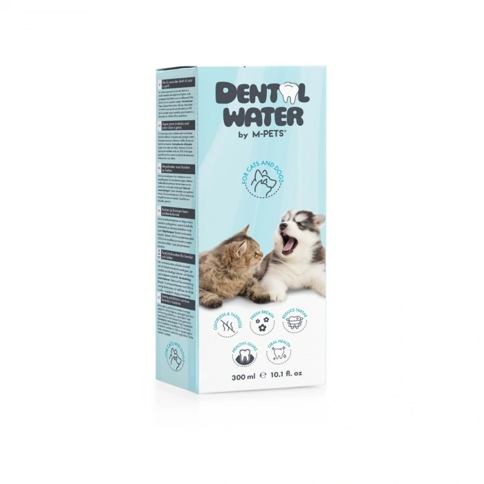 M-Pets Kedi ve Köpekler İçin Ağız ve Diş Bakım Suyu 300ml