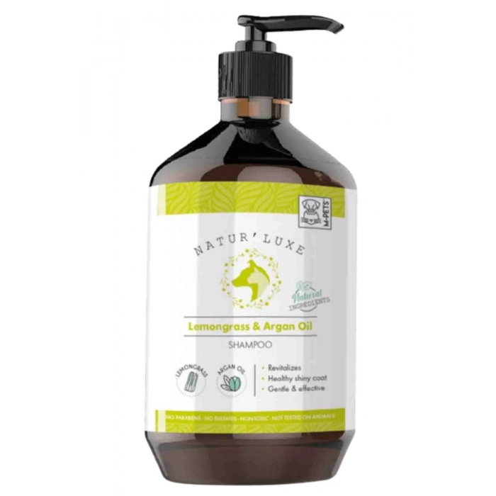 M-Pets Naturluxe Professıonal Dog Shampoo Lemongrass & Argan Oıl 500ml