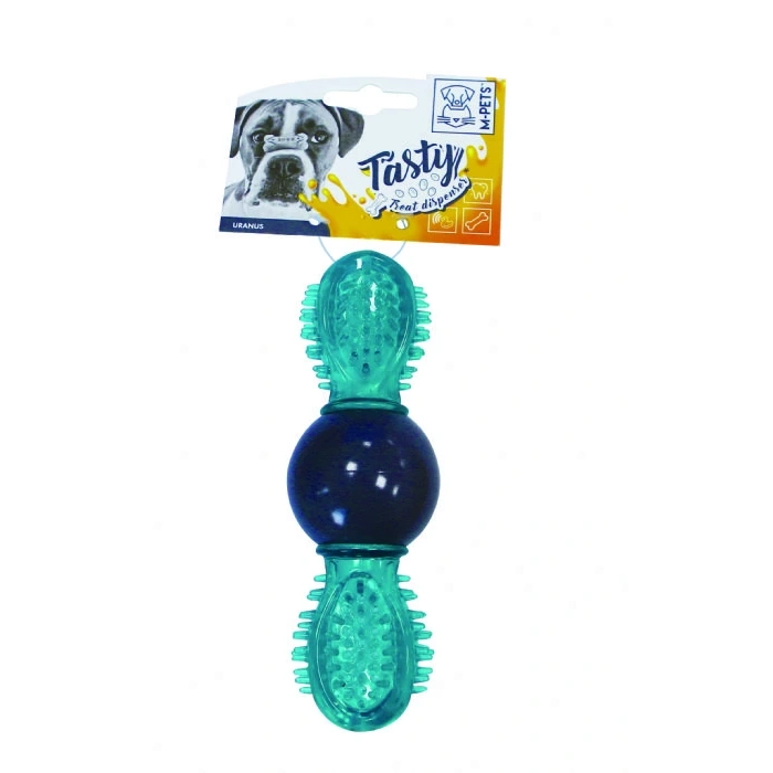 M-Pets Uranus Ödül Hazneli Blue Dog Toys