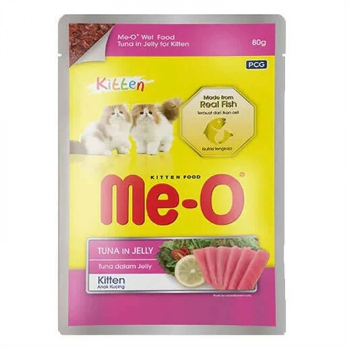 Me-O Ton Balıklı Yavru Yaş Kedi Maması 80gr