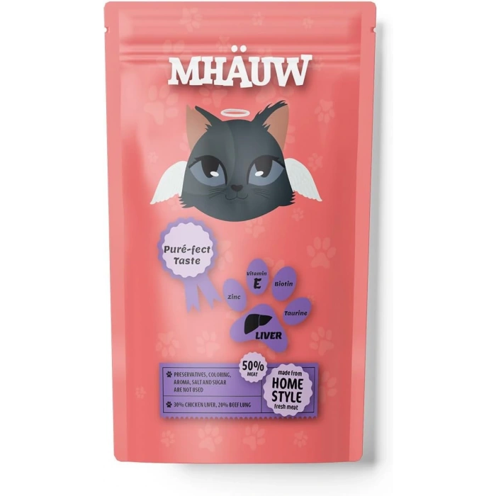 Mhauw Ciğerli Kedi Maması 80G